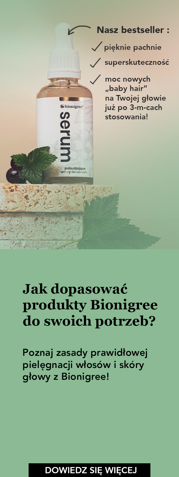 Nasz bestseller złote serum pobudzające wzrost włosów